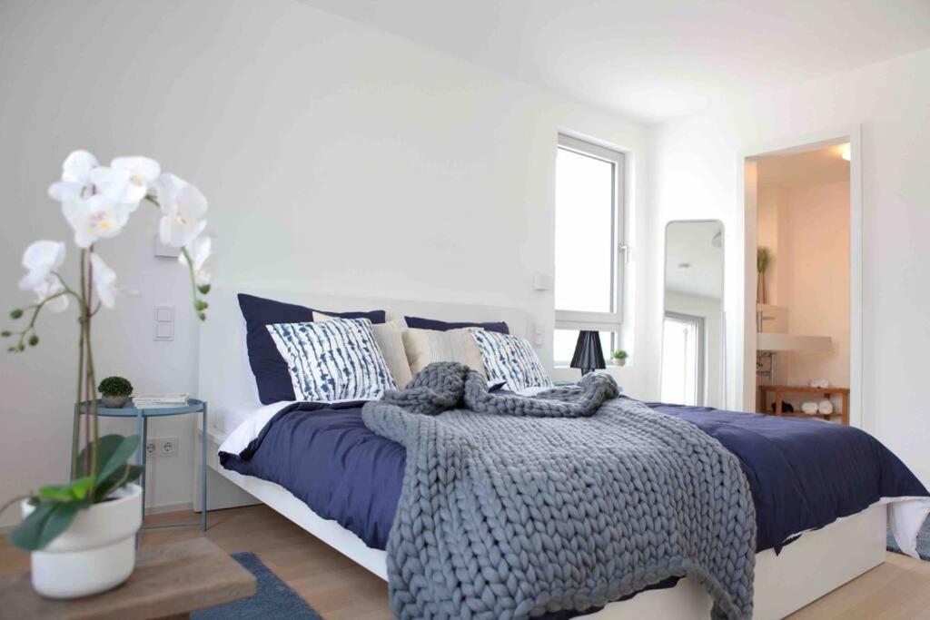 Auszeit Herrsching - 3 Zimmer Wohnung In See Naehe Herrsching am Ammersee Bagian luar foto
